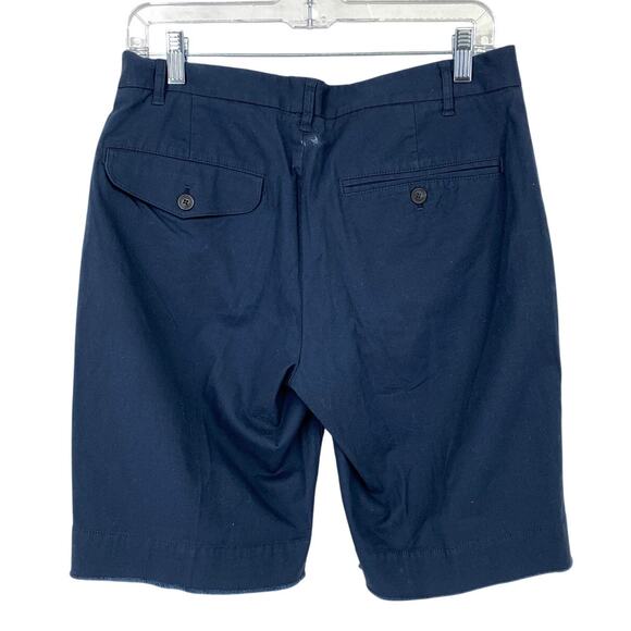 ATM Anthony Thomas Melillo Chino Shorts Mens Size 30 Blue Cut Hem Stretch - Picture 5 of 7